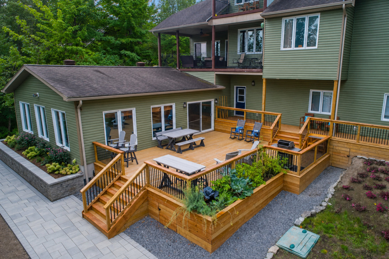 Multi-level decks in Lemon Grove, CA